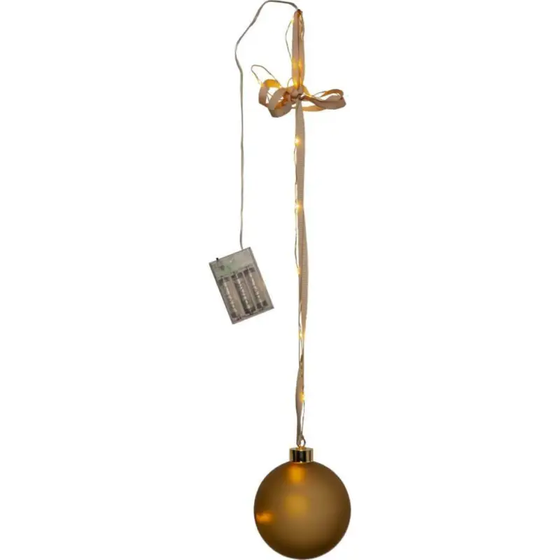 Bliss Batteridriven Glaskula 10cm Guld Lägg i varukorgen