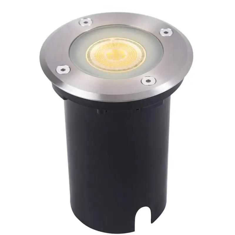 Andor Round Markspotlight GU10 Rostfritt Stål IP67 Rea