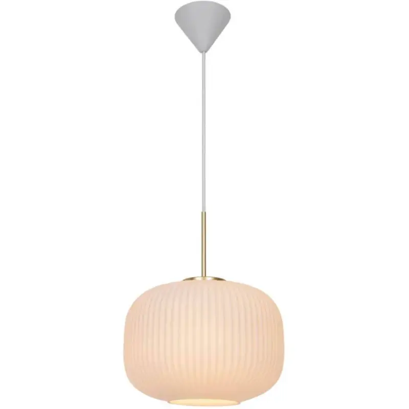 Billig Milford Taklampa Ø30cm Opal Vit