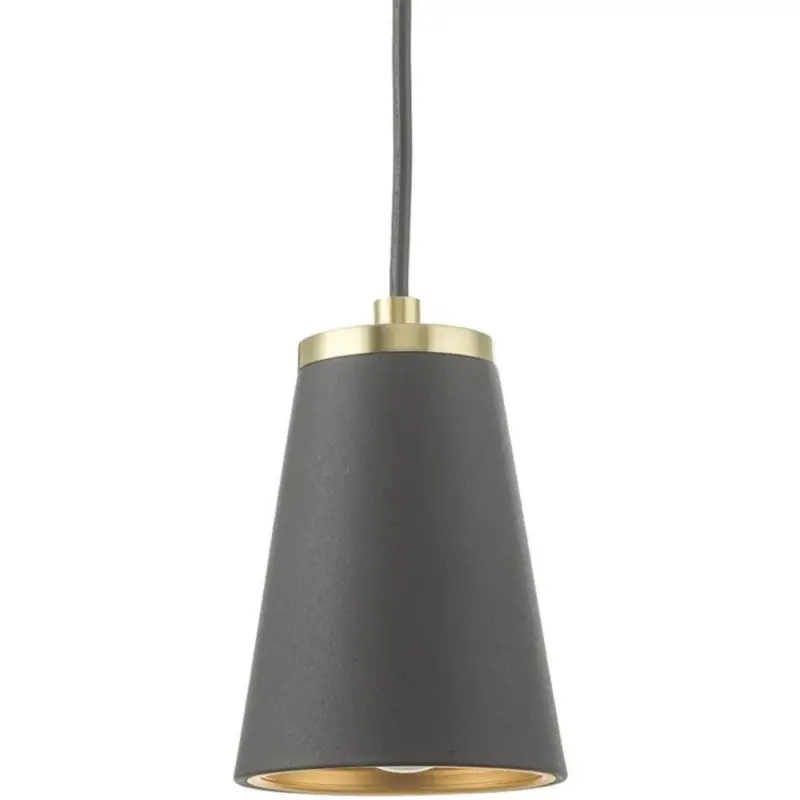 Extra rabatt Cone Fönsterlampa 9cm Svart/Guld