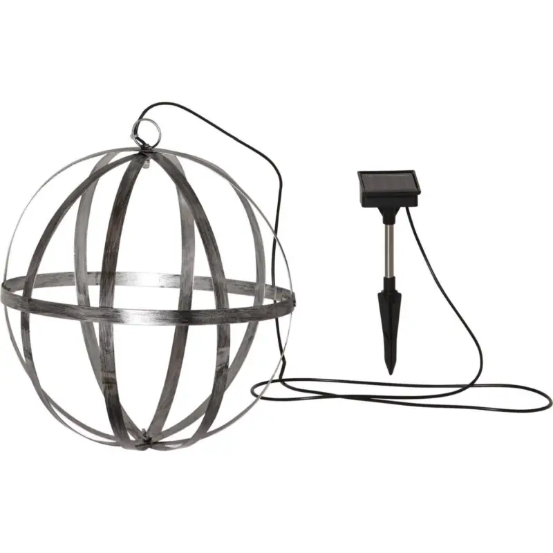 Astri Solcellslampa 30cm Antiksilver Lägg i varukorgen