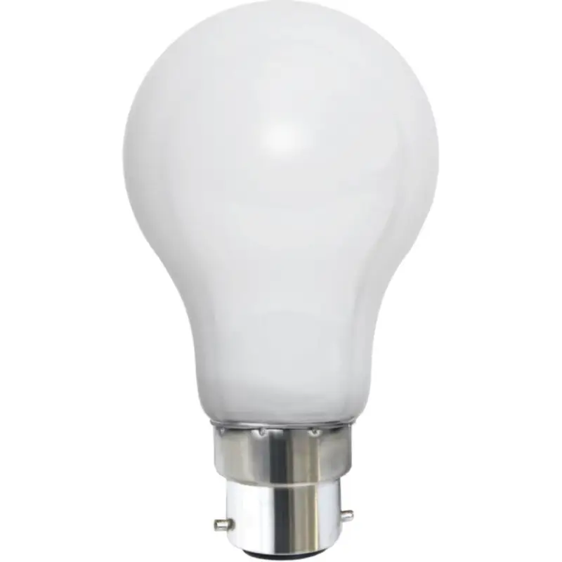 Outlet LED B22 Normal Opal RA90 2700K 806lm 7,5W(60W)