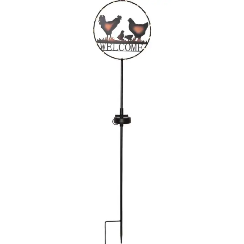 Welcome Solcellsllampa 75cm Svart Erbjudande