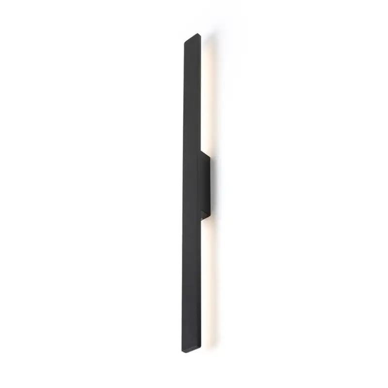 Bonarea Vägglampa LED 3000K 18W Svart/Satinerad Akrylplast IP54 Erbjudandepris
