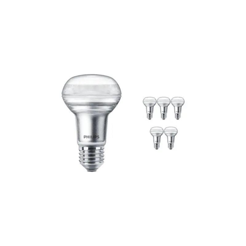 Flerpack 6x Philips Corepro LED Spot E27 R63 4.5W 345lm 36D - 827 Extra Varm Vit | Dimbar - Ersättare 60W Bästa pris