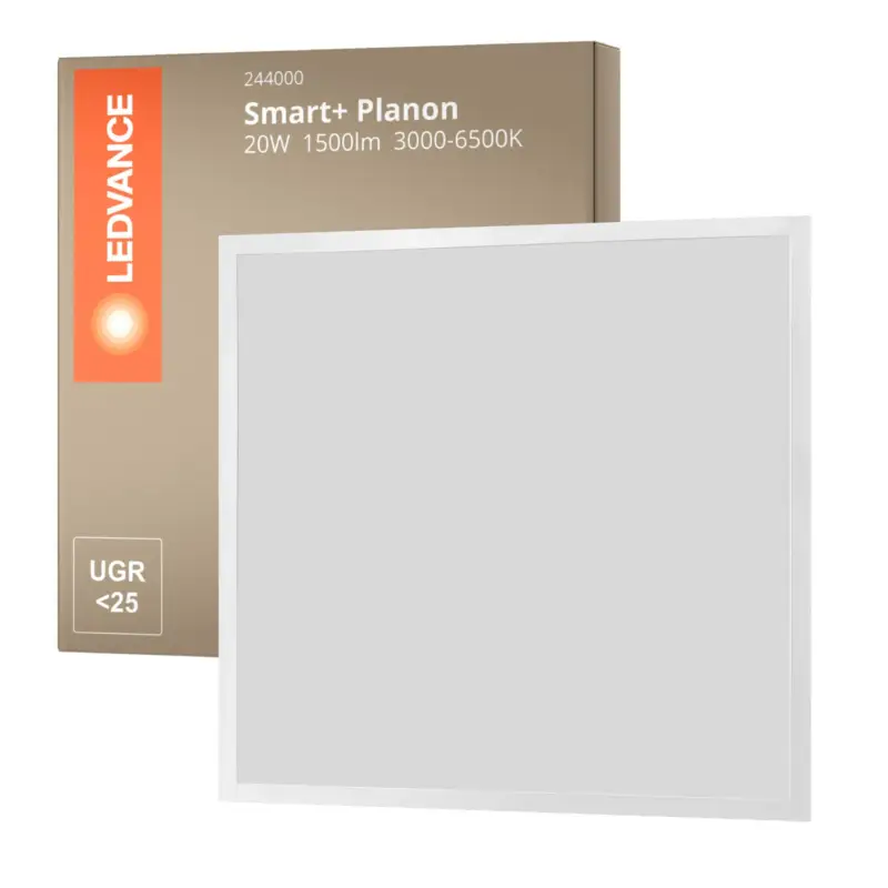 Erbjudandepris Ledvance LED Panel Smart+ Planon Plus 20W 1500lm - 830-865 Justerbar Vit | 30x30cm - UGR <25 - Wifi Dimbar