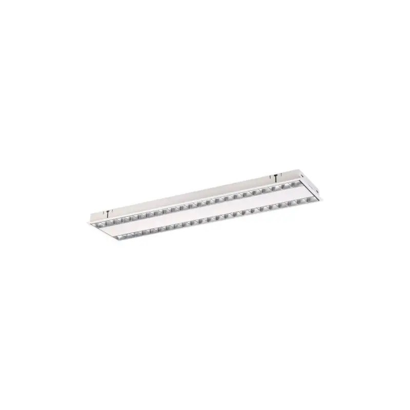 Noxion LED Panel Louvre 38W 3230lm - 840 Kallvit | 120x30cm - UGR <15 - Philips Xitanium Drivdon - GST18 Manlig Premium
